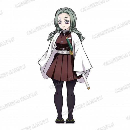 Full Body KNY Commission Example | Anime OC Art