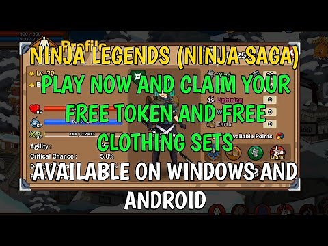 Ninja Legends (Ninja Saga) | Play Now To Get Free 1000 Token And Clothing Sets!