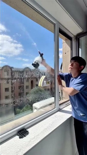 Smart Way to Clean Glass Walls