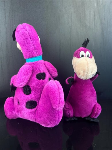 Dino From the Flintstones Cuddly Toy, Choice of 2 Purple Variants - Etsy