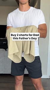 This Father’s Day, get him the shorts that do it all: 🏃 Insane stretch 🌴 Wear 'em anywhere ☁️ Super soft built-in liner Snag the summer's hottest 3-in-1 stretch khaki shorts before they sell out! | birddogs