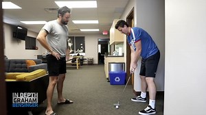 Inspired by tips from the pros, In Depth's own try out some golfing trick shots. Drop your best shot in the comments, or share your favorite golf story! | Graham Bensinger