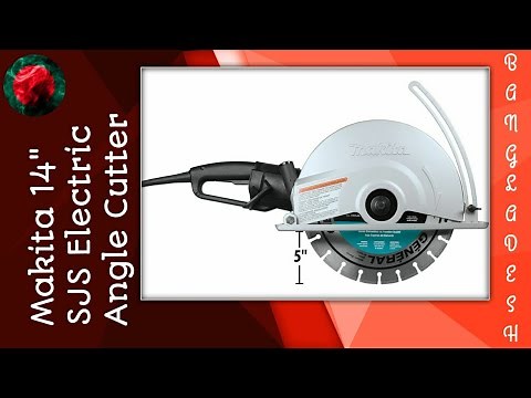 Makita 4114 14" SJS Electric Angle Cutter