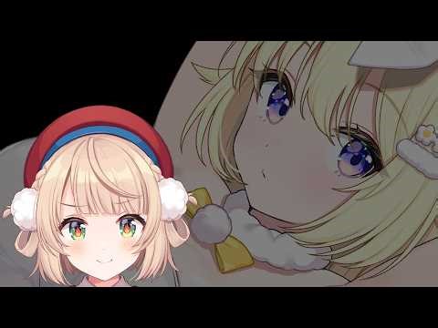 わためが起きるまでわためバニーを描く配信