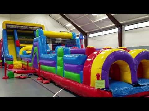 70' Obstacle Course | Crazy Monkey Inc. | Erie, PA