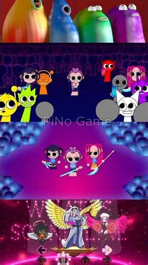 FNF What Is Sound Like But Sprunki Blob Opera Mix 5 – KPop Demon Hunters #fnf #sprunki #shortsviral