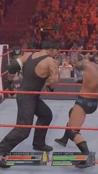 Undertaker vs Randy #gameplay #games #game #gaming #gamer #gamers #wwe #wrestling #wwe2k22 #wwe2k24