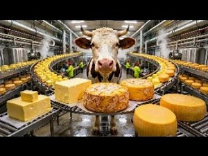 How Cheese Is Made | Inside a Massive Factory (Milk to Block)