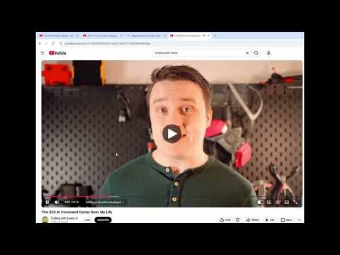 Coding With Lewis: $50 AI Command Center Dumpster Fire