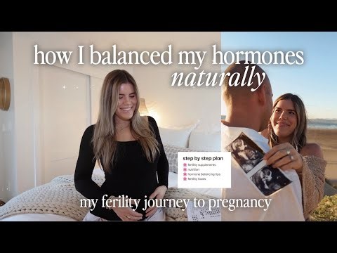 How I Balanced My Hormones Naturally | My Step-by-Step Fertility Path to Getting Pregnant 🌸
