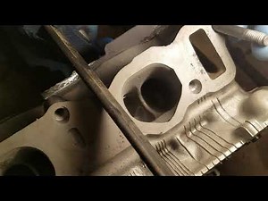 Pressure testing a cylinder head