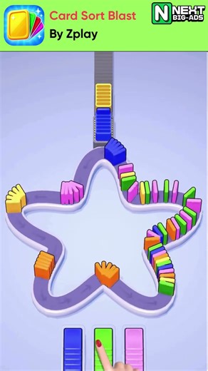 Card Sort Blast by Zplay | NextBigAds | Ad Intelligence #NextBigAds