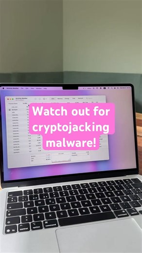 🔥 Mac running hot for no reason? Might be a cryptojacker. #shorts