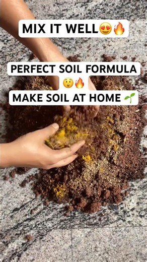 How to Make Perfect Potting Soil at Home 🌱🔥 |Cocopeat + Compost + Bone Meal Mix#soil #plants #diy