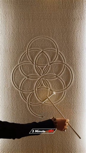 24M views · 39K reactions | This is so satisfying 淪‍♀️ Zen garden Pattern exploration 26 Clearing the mind 易 | 3 Minute - DIY | Facebook