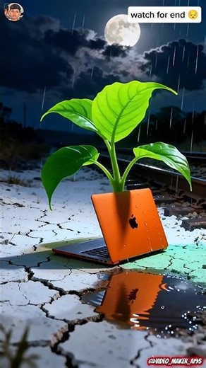The Magical Laptop Tree: When a Bride Planted a Laptop and It Grew Into Many! #ai #laptoptree #viral