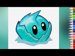 How to Draw Iceberg Lettuce | Plants vs Zombies 2