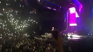 Awesome night in NYC at the EdSheeran concert. The Garden | Hugh Jackman