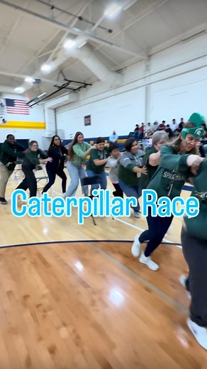 100K views · 6.3K reactions | Caterpillar race is a fun easy assembly game! We have so much fun with this one  #school #assembly #teachersofinstagram #student #comedy #attendance | Lee Middle & High School | Facebook