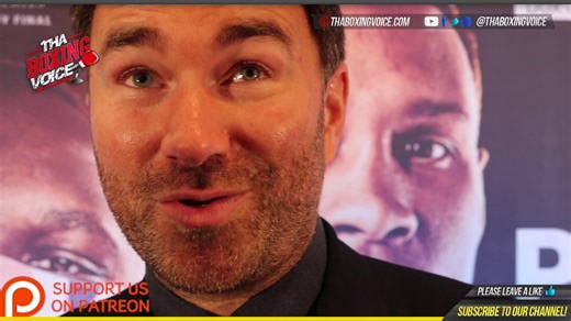 🔴Eddie Hearn WBC do a lot of good but I just don’t get “franchise champion”