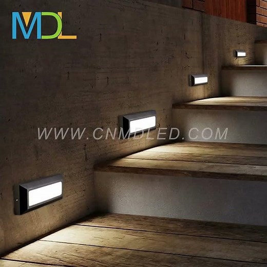 Upgrade Your Outdoor Safety & Aesthetics with Our LED Surface-Mounted Step & Footlights