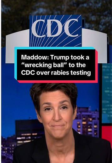 "Donald Trump has now, for some reason, broken the United States gover... | cdc rabies