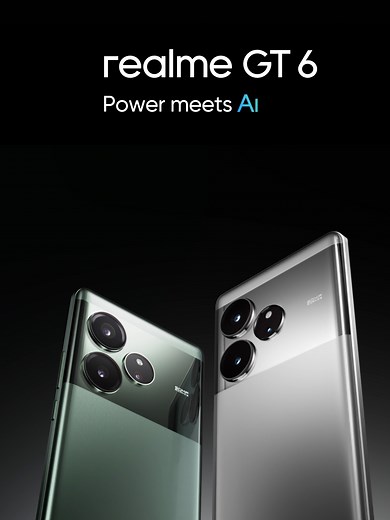 สมาร์ตโฟนเรือธง realme GT 6 ราคาเพียง 24,999 บาท
