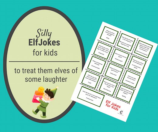 107 Funny Elf Jokes, Elf Puns, Elf Riddles 2024 PRINTABLE
