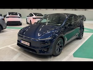 Tesla Model Y Performance Walkaround – New Marine Blue!