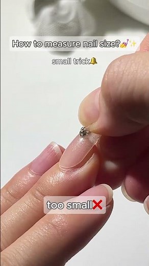 How to measure nail size?💅Visit ellievincy.com Or Amazon #ellievincynails #pressonnails #ellievincy