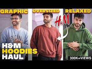 H&M Hoodie WORTH IT?!? | HnM SALE 2024 Hoodies Shopping Haul for Men | BeYourBest Fashion San Kalra