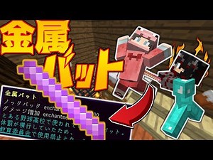 【マイクラ】やる気だけは一人前のおっさん二人がウォータースカイブロックに挑むpart24「金属バット入手」