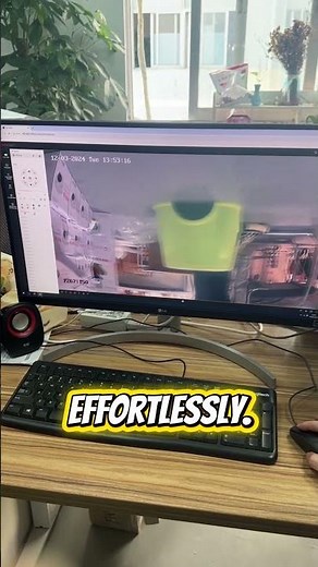 See every angle in full color — day or night. Hikvision 4MP Smart PTZ Camera. #shorts