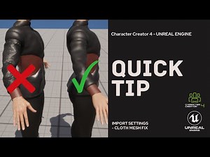 Fix Cloth Mesh Issue When Importing Custom Clothing | Quick Unreal Engine 5 Settings Tutorial