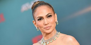 Jennifer Lopez Has a Major Wardrobe Malfunction in Her Plunging Slip Dress