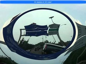 Voyage en France : Autoroute A10 Bordeaux - Paris