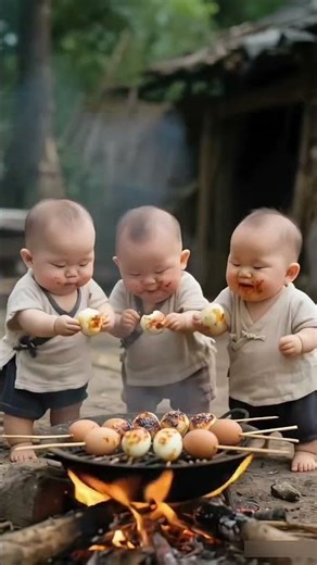 Funny Baby Gets the Cutest Help 😭 | Funny Ai Animated Shorts #cute #cutebabies