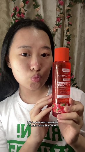 Fresh Tomato Glass Skin Toner - Best Toner in Watsons for Glass Skin
