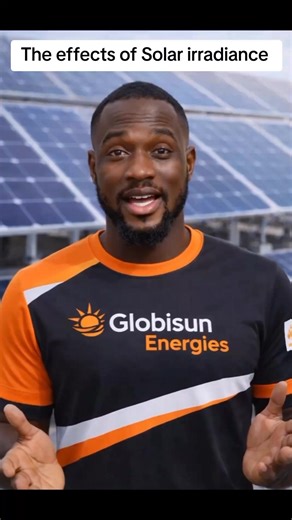 The effects of Solar irradiance. Solar irradiance is real. #10DaysAdvocacyChallenge