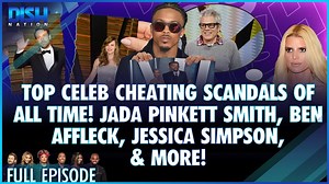 17K views · 692 reactions | We're dishin' on the top celeb cheating scandals of all time! Tune in as we spill the tea on Jada Pinkett Smith's entanglement with August Alsina, the reason Ben Affleck and Jennifer Garner divorced, Jessica Simpson and Johnny Knoxville's emotional affair, Jesse James' affair on Sandra Bullock, and many more! #dishnation | Dish Nation | Facebook