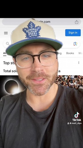 1.2K views | Don’t look at the sun! - @matt_dips #Google #GoogleSearch #eclipse #DontLookAtTheSun | X92.9 Calgary's Alternative | Facebook