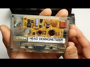 TDK Head demagnetizer cassette