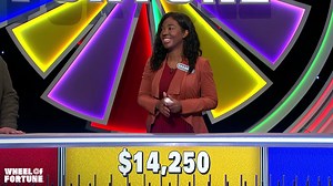 416K views · 3.2K reactions | She's hopping on the train!  Shannon rides the Express Wedge all the way to Peru! 朗 ABC7 | Wheel of Fortune | Facebook