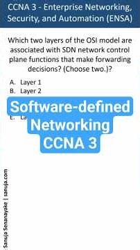Forwarding decisions in SDN - CCNA Bite 40