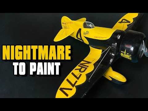 This Simple Kit Was a Nightmare to Paint | Gee Bee Z Racer