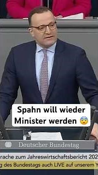 Jens Spahn bald wieder Minister? 🤨