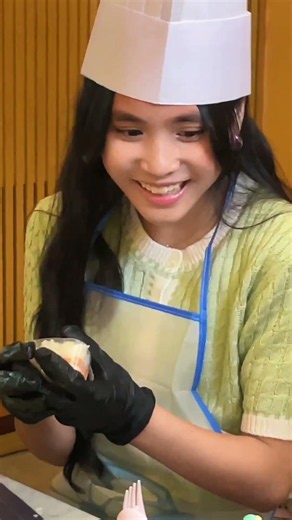Creating Onigiri #shortsglitter