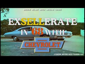 1968 CHEVROLET DEALER SALES TRAINING FILM | FULL GM PRESENTATION