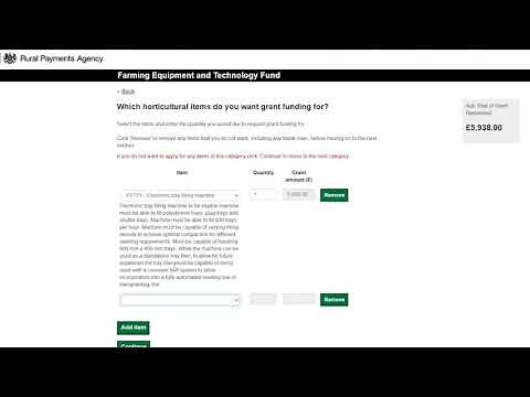 How to apply for the Farming Equipment and Technology Fund