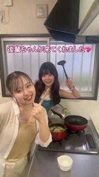 後輩来たよ！！！超簡単！ 春雨わかめ卵中華スープ🍲作りました #料理 #自炊#簡単レシピ#ズボラ